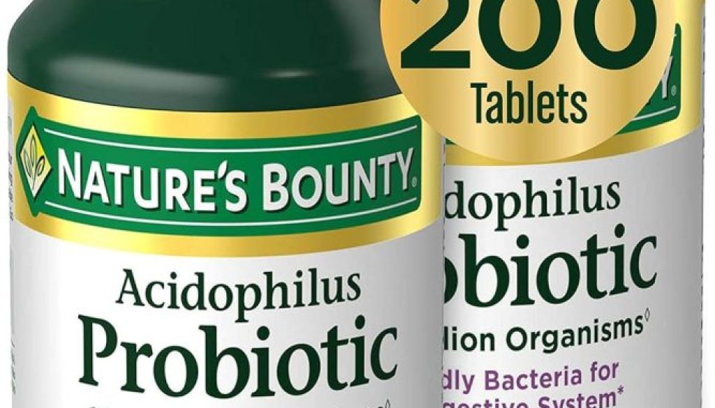 natures bounty probiotic